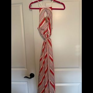 Adorable striped midi dress